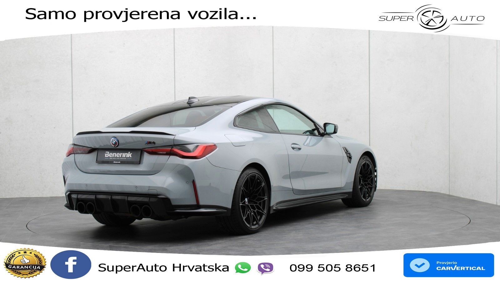 BMW M4 Competition 3.0 (510 KS) xDrive Steptronic
