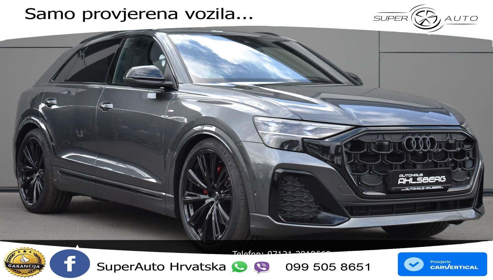 Audi Q8 50 TDI V6 (286 KS) quattro Tiptronic