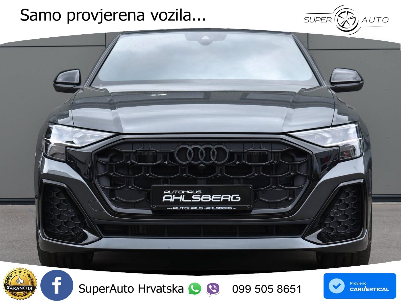 Audi Q8 50 TDI V6 (286 KS) quattro Tiptronic