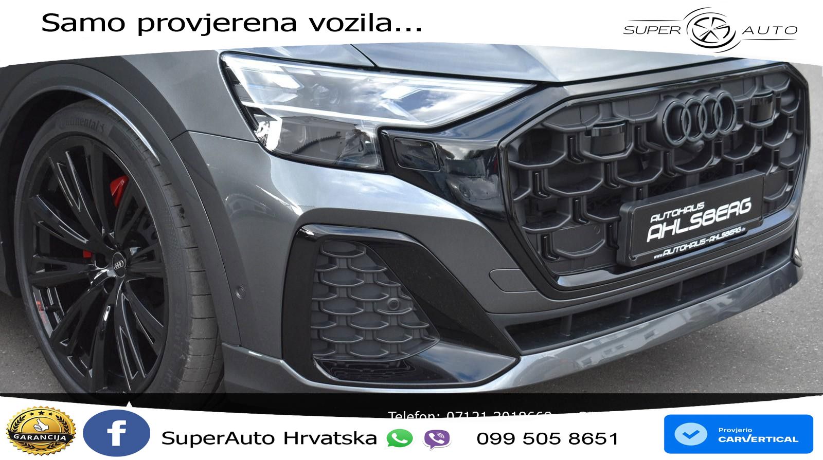 Audi Q8 50 TDI V6 (286 KS) quattro Tiptronic