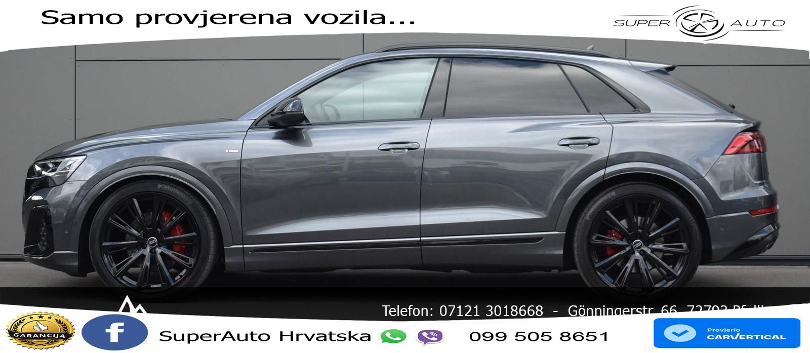 Audi Q8 50 TDI V6 (286 KS) quattro Tiptronic