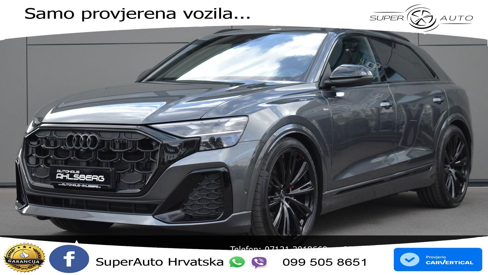 Audi Q8 50 TDI V6 (286 KS) quattro Tiptronic