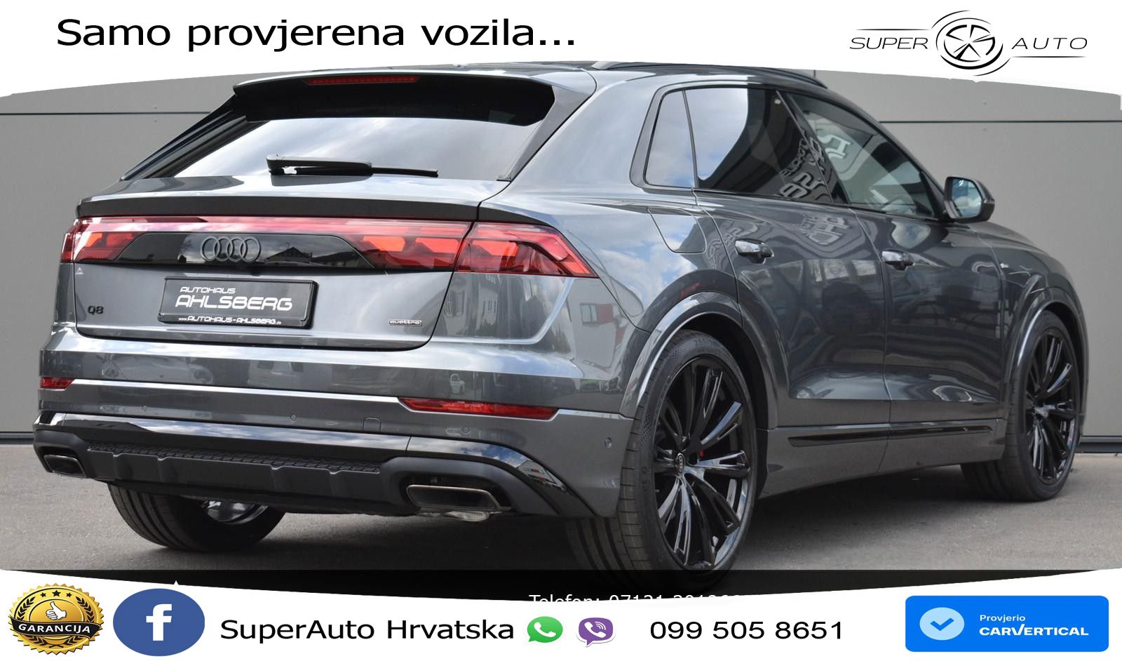 Audi Q8 50 TDI V6 (286 KS) quattro Tiptronic
