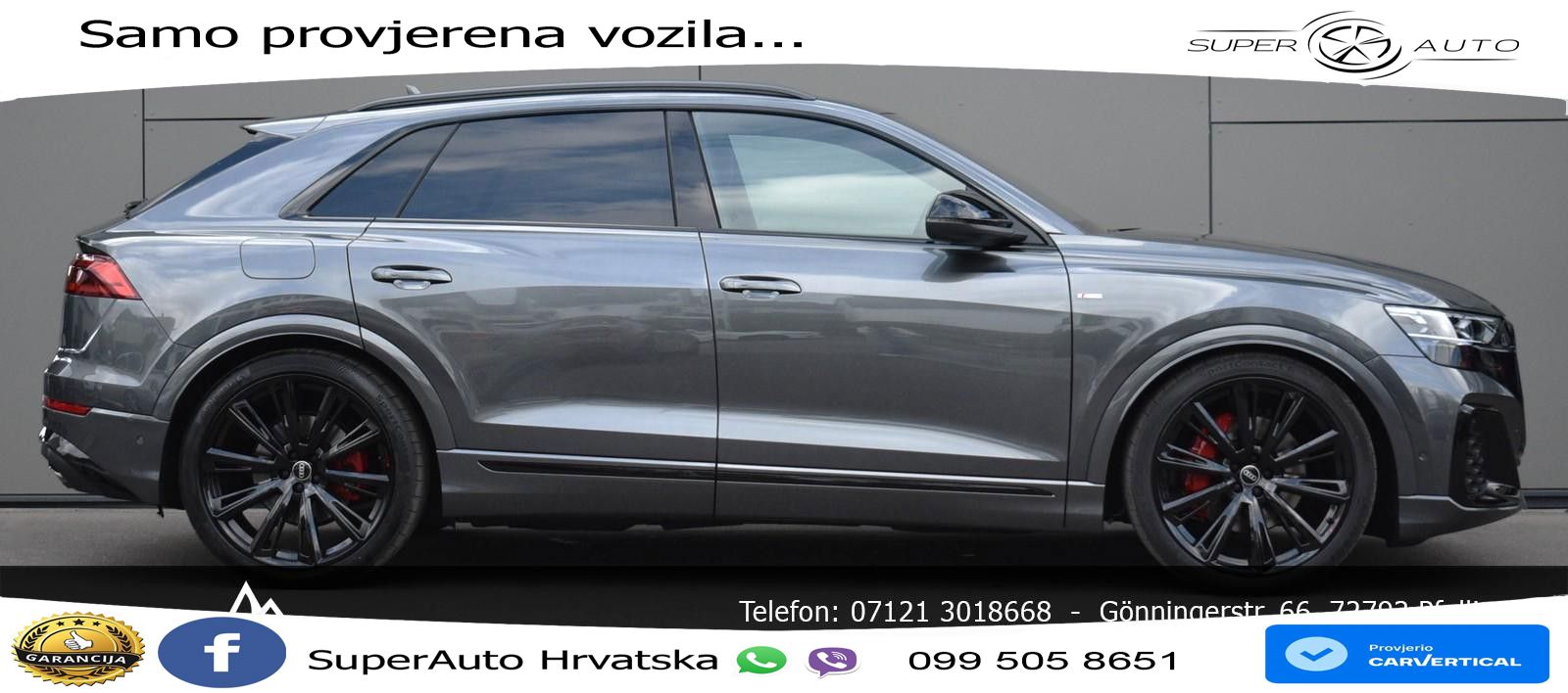 Audi Q8 50 TDI V6 (286 KS) quattro Tiptronic