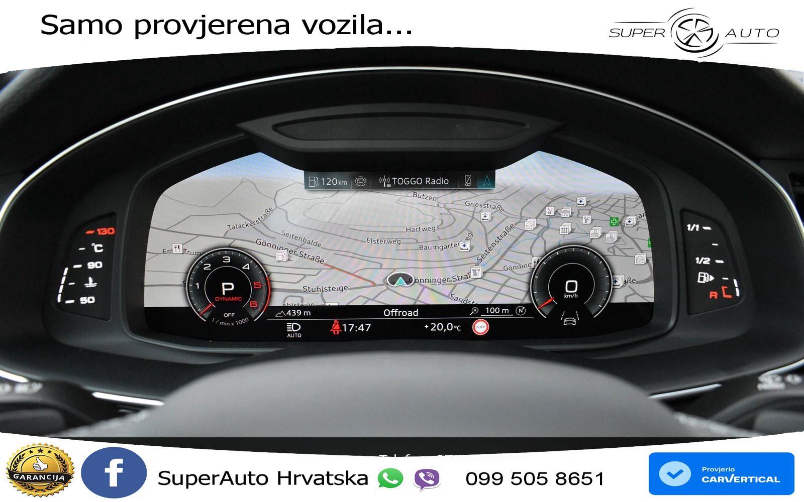 Audi Q8 50 TDI V6 (286 KS) quattro Tiptronic