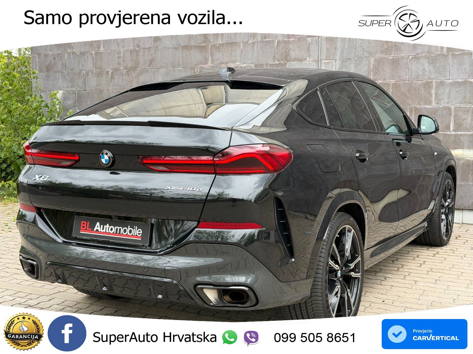 BMW X6 40d (352 KS) xDrive Steptronic M Sport LED+GR SJED+ACC