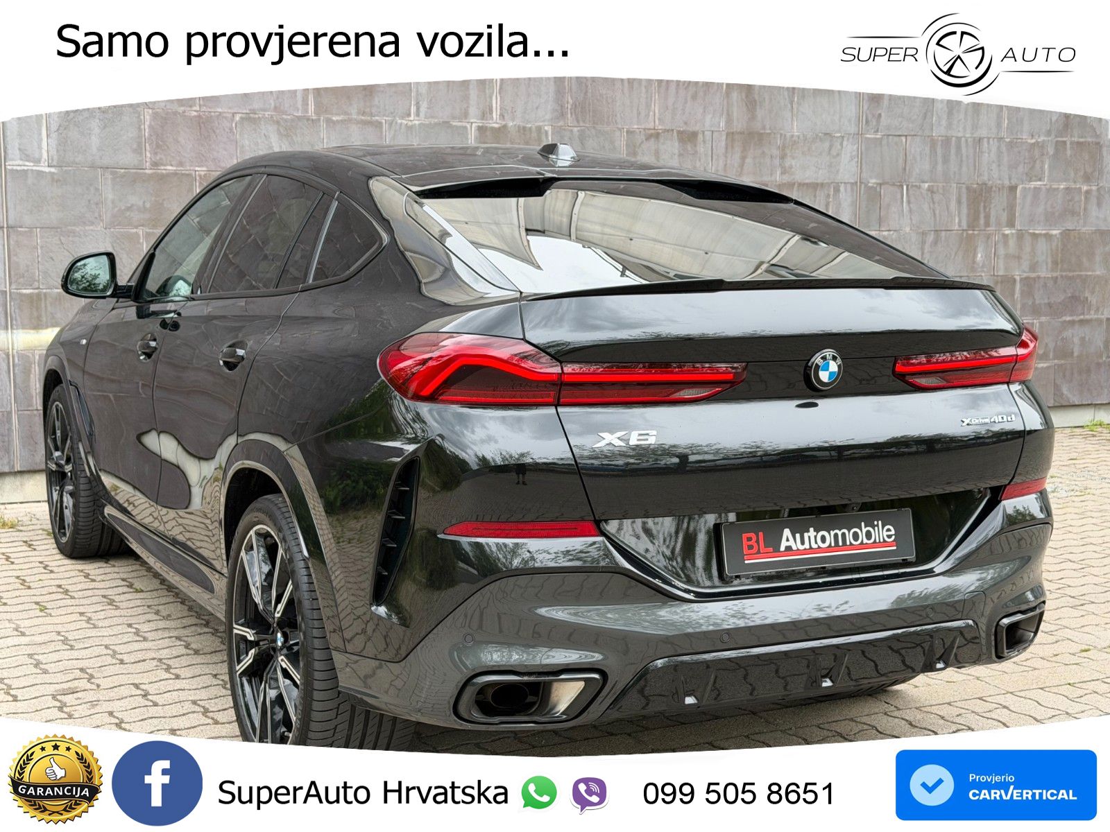 BMW X6 40d (352 KS) xDrive Steptronic M Sport LED+GR SJED+ACC