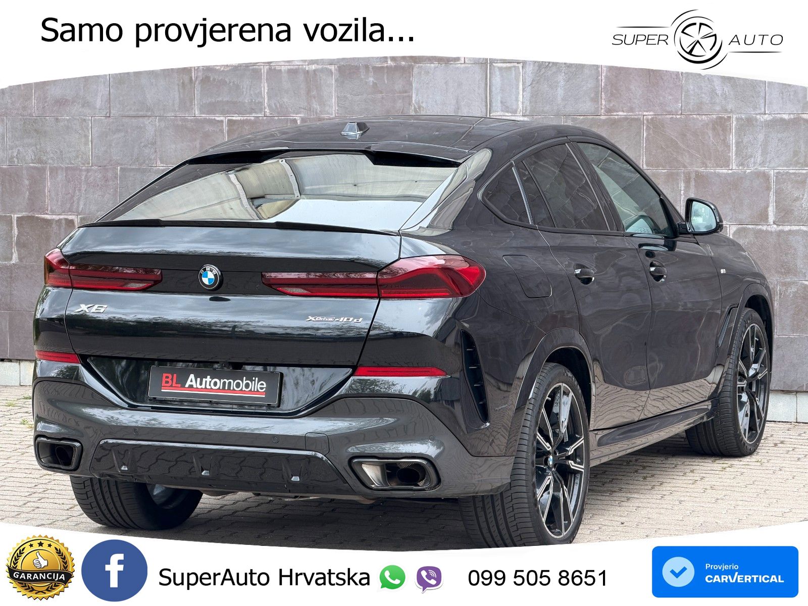 BMW X6 40d (352 KS) xDrive Steptronic M Sport LED+GR SJED+ACC
