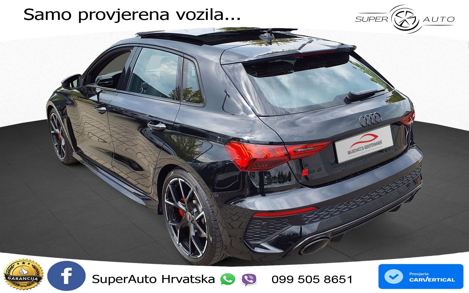 Audi RS3 Sportback 2.5 TFSI (400 KS) quattro S tronic LED+GR SJED+ACC