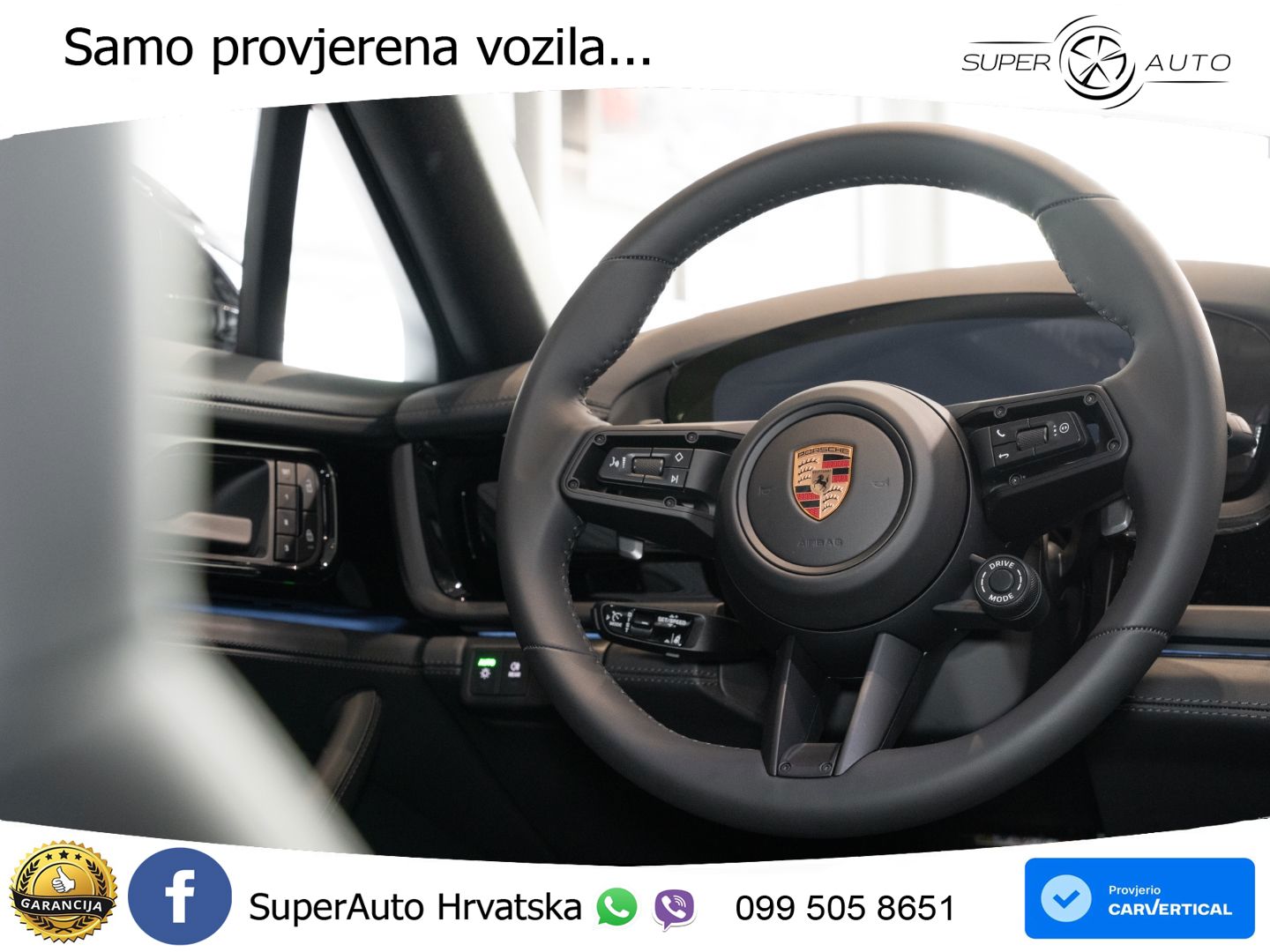 Porsche Panamera 4S 2.9 V6 (544 KS) E-Hybrid PDK ZRAČNI+ACC+GR SJED+KAM+PANO