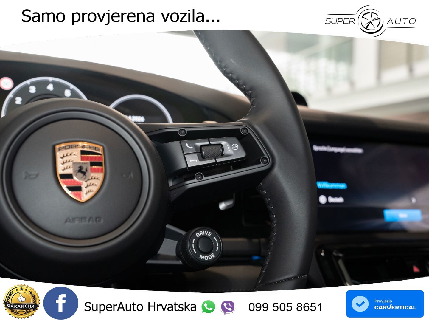 Porsche Panamera 4S 2.9 V6 (544 KS) E-Hybrid PDK ZRAČNI+ACC+GR SJED+KAM+PANO