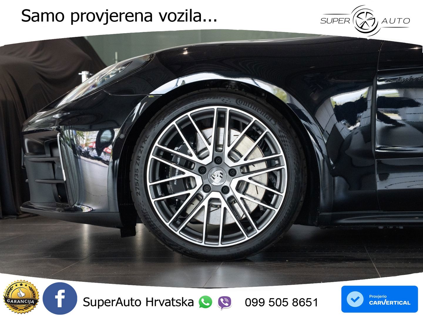 Porsche Panamera 4S 2.9 V6 (544 KS) E-Hybrid PDK ZRAČNI+ACC+GR SJED+KAM+PANO