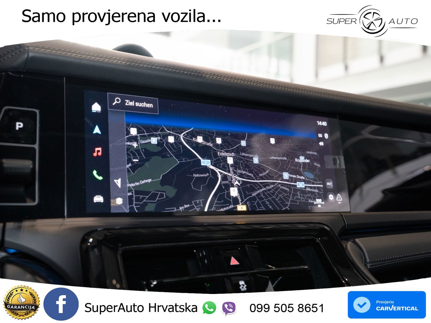 Porsche Panamera 4S 2.9 V6 (544 KS) E-Hybrid PDK ZRAČNI+ACC+GR SJED+KAM+PANO