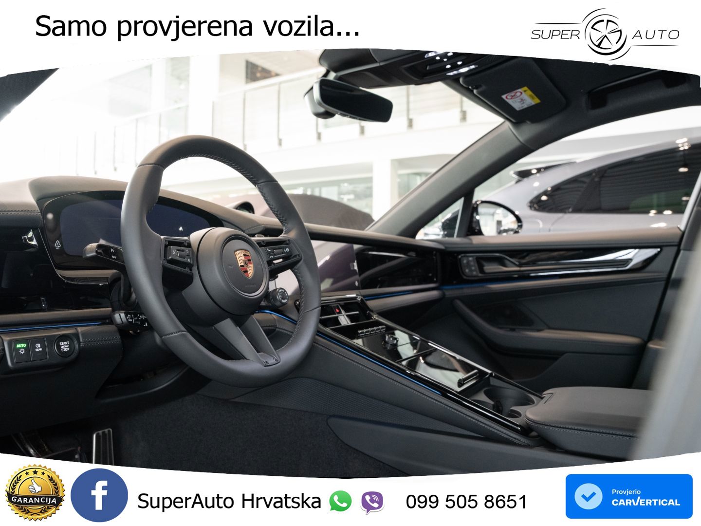 Porsche Panamera 4S 2.9 V6 (544 KS) E-Hybrid PDK ZRAČNI+ACC+GR SJED+KAM+PANO