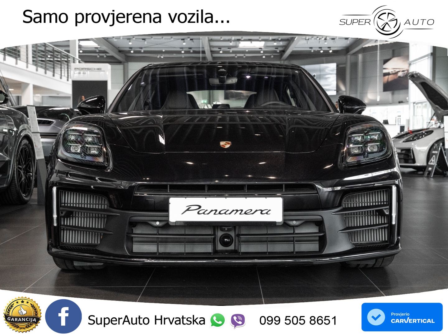 Porsche Panamera 4S 2.9 V6 (544 KS) E-Hybrid PDK ZRAČNI+ACC+GR SJED+KAM+PANO