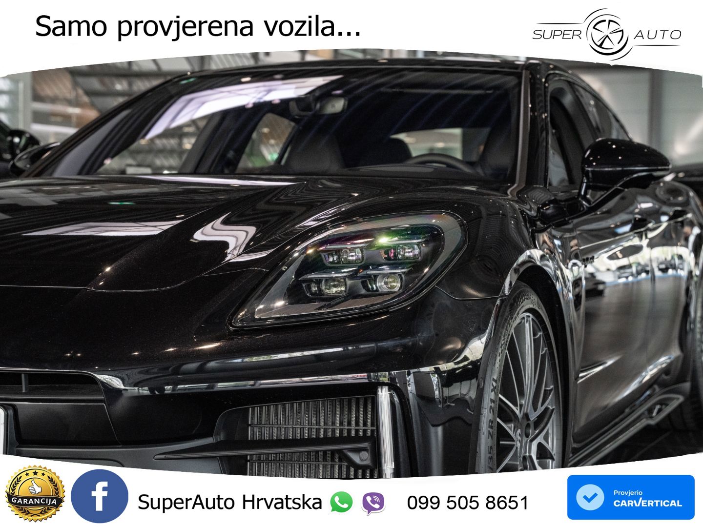 Porsche Panamera 4S 2.9 V6 (544 KS) E-Hybrid PDK ZRAČNI+ACC+GR SJED+KAM+PANO