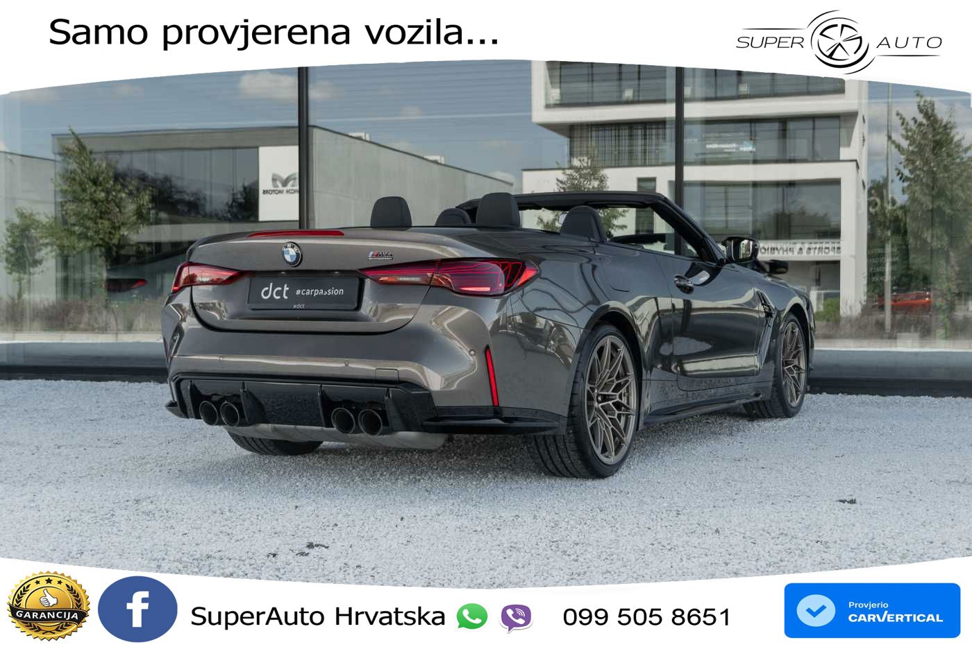 BMW M4 Convertible Competition 3.0 (530 KS) xDrive Steptronic