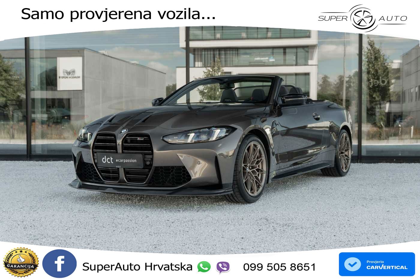 BMW M4 Convertible Competition 3.0 (530 KS) xDrive Steptronic
