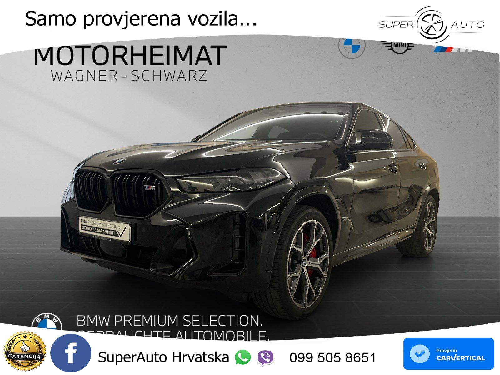 BMW X6 M60i V8 (530 KS) xDrive Steptronic LED+GR SJED+ACC