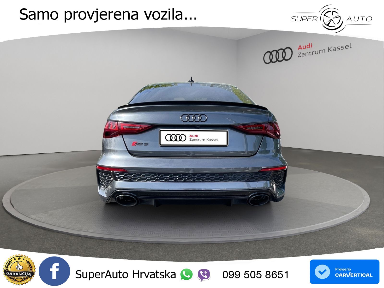 Audi RS3 Sportback 2.5 TFSI (400 KS) quattro S tronic