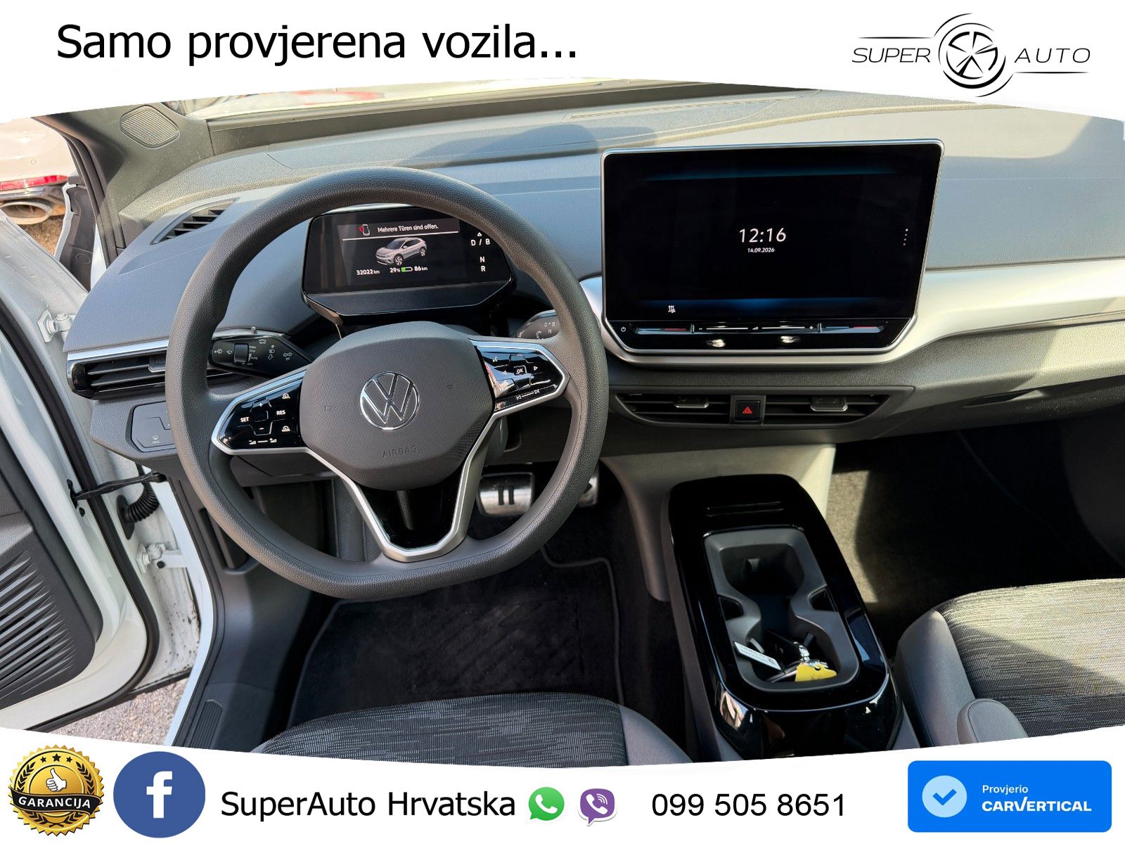 Volkswagen ID.4 Pure Performance 55 kWh (170 KS) LED+GR SJED+ACC