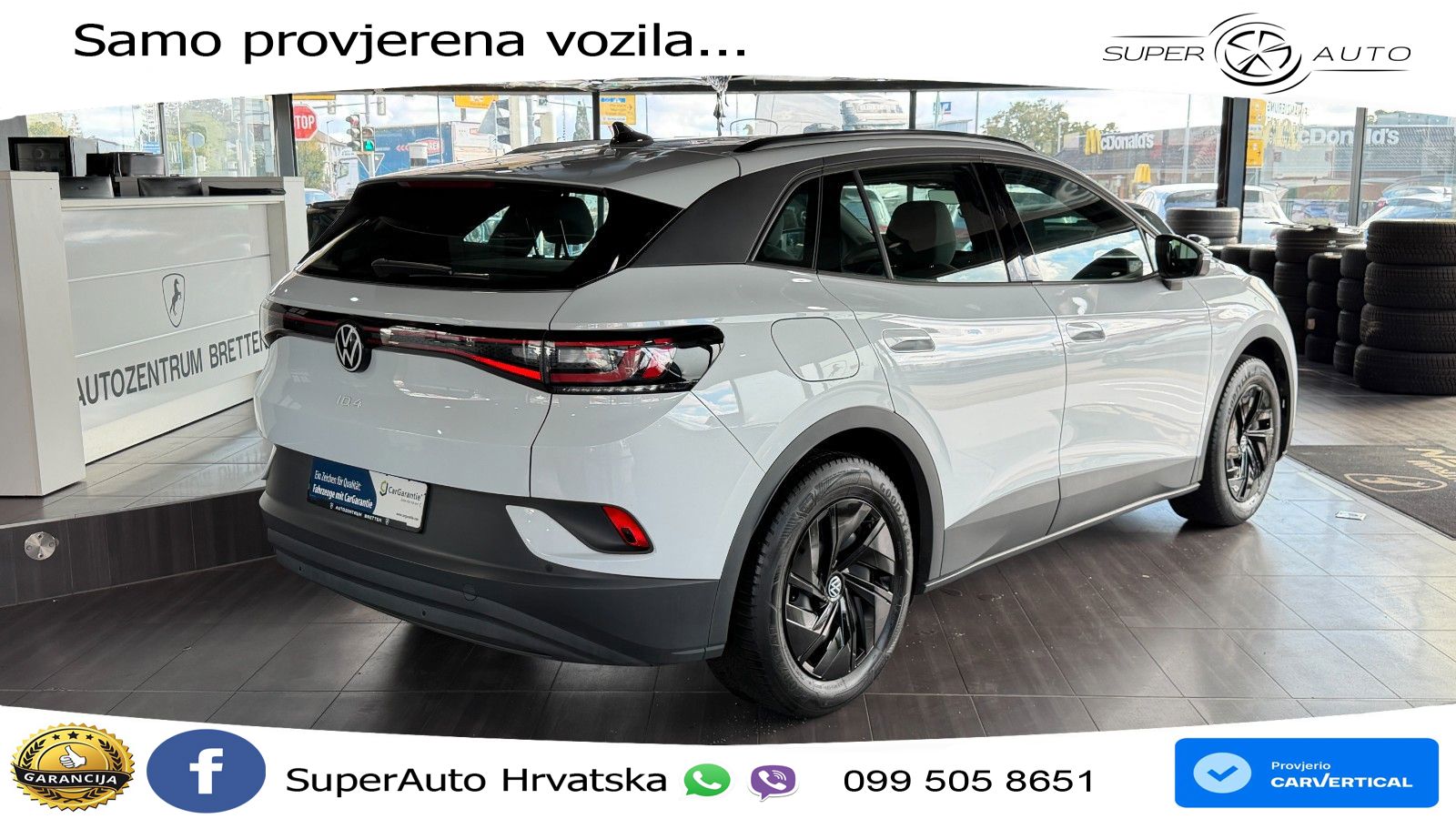 Volkswagen ID.4 Pure Performance 55 kWh (170 KS) LED+GR SJED+ACC
