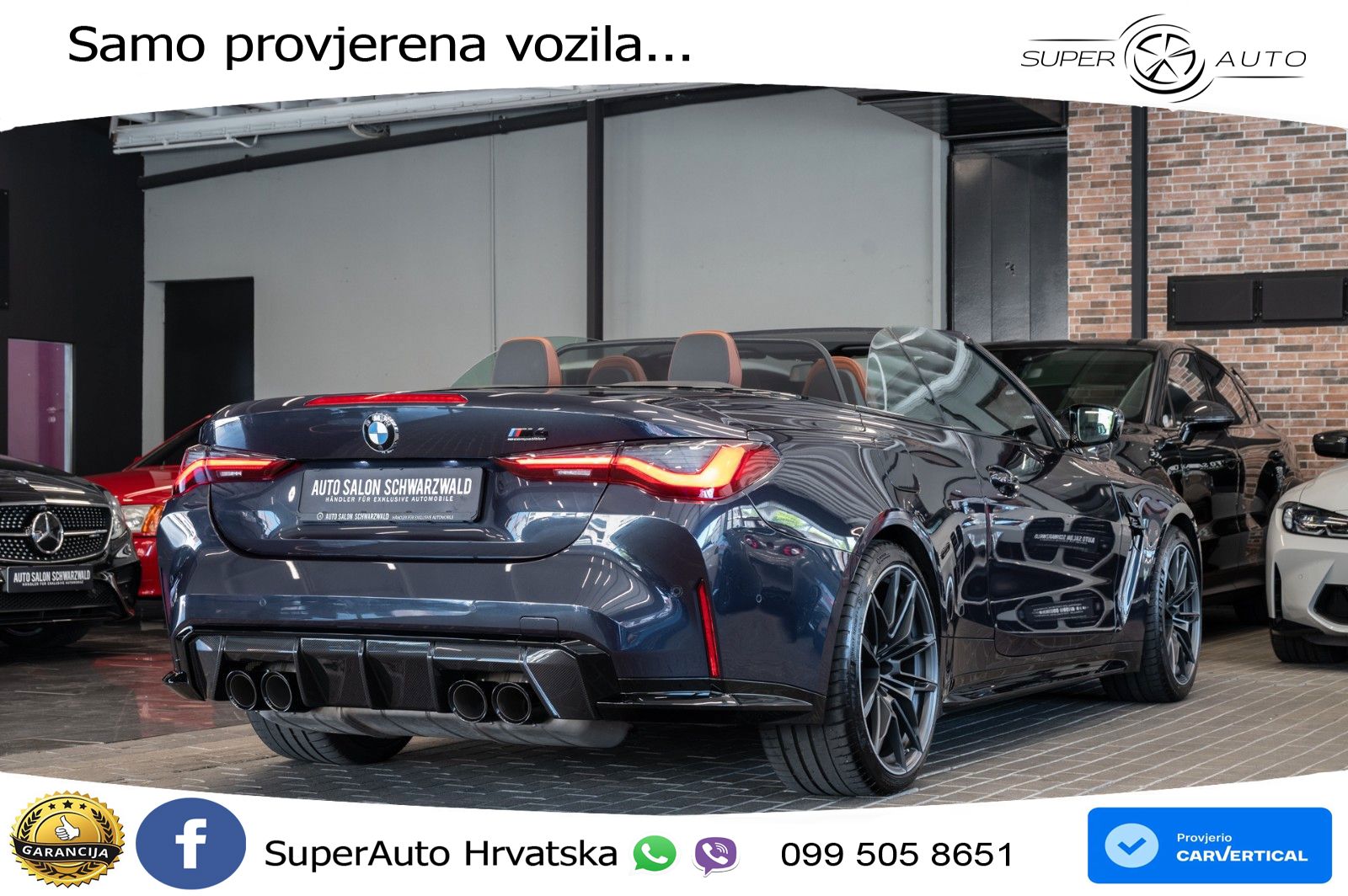 BMW M4 Convertible Competition 3.0 (510 KS) xDrive Steptronic