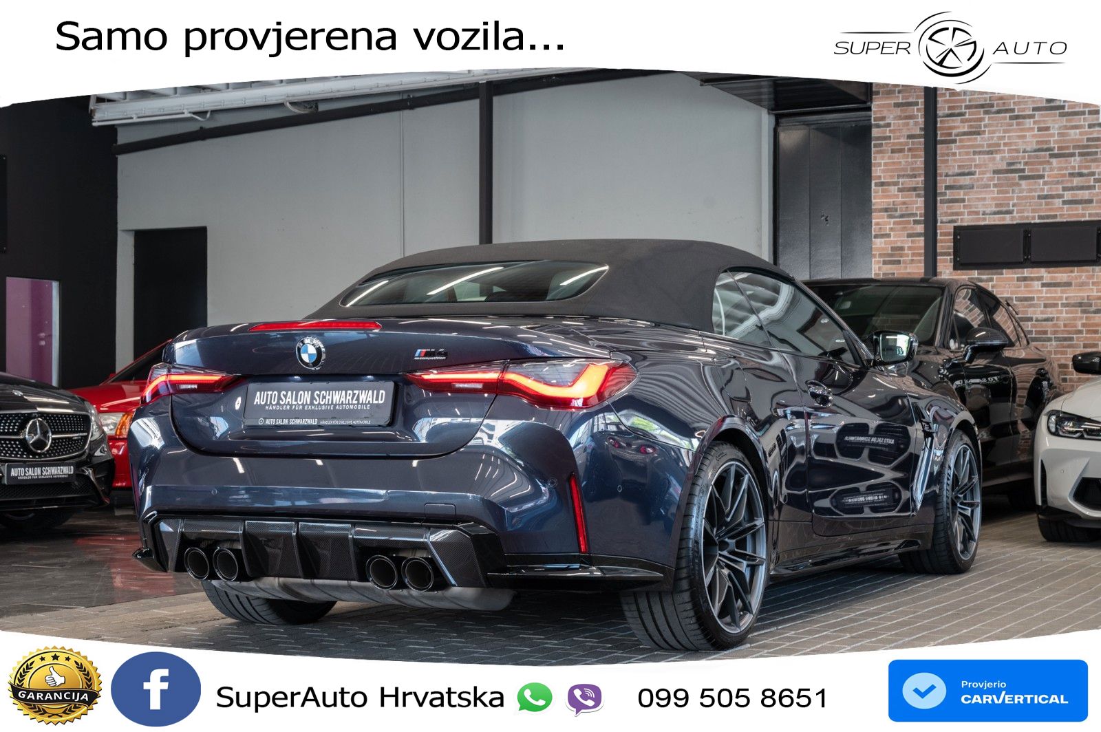 BMW M4 Convertible Competition 3.0 (510 KS) xDrive Steptronic