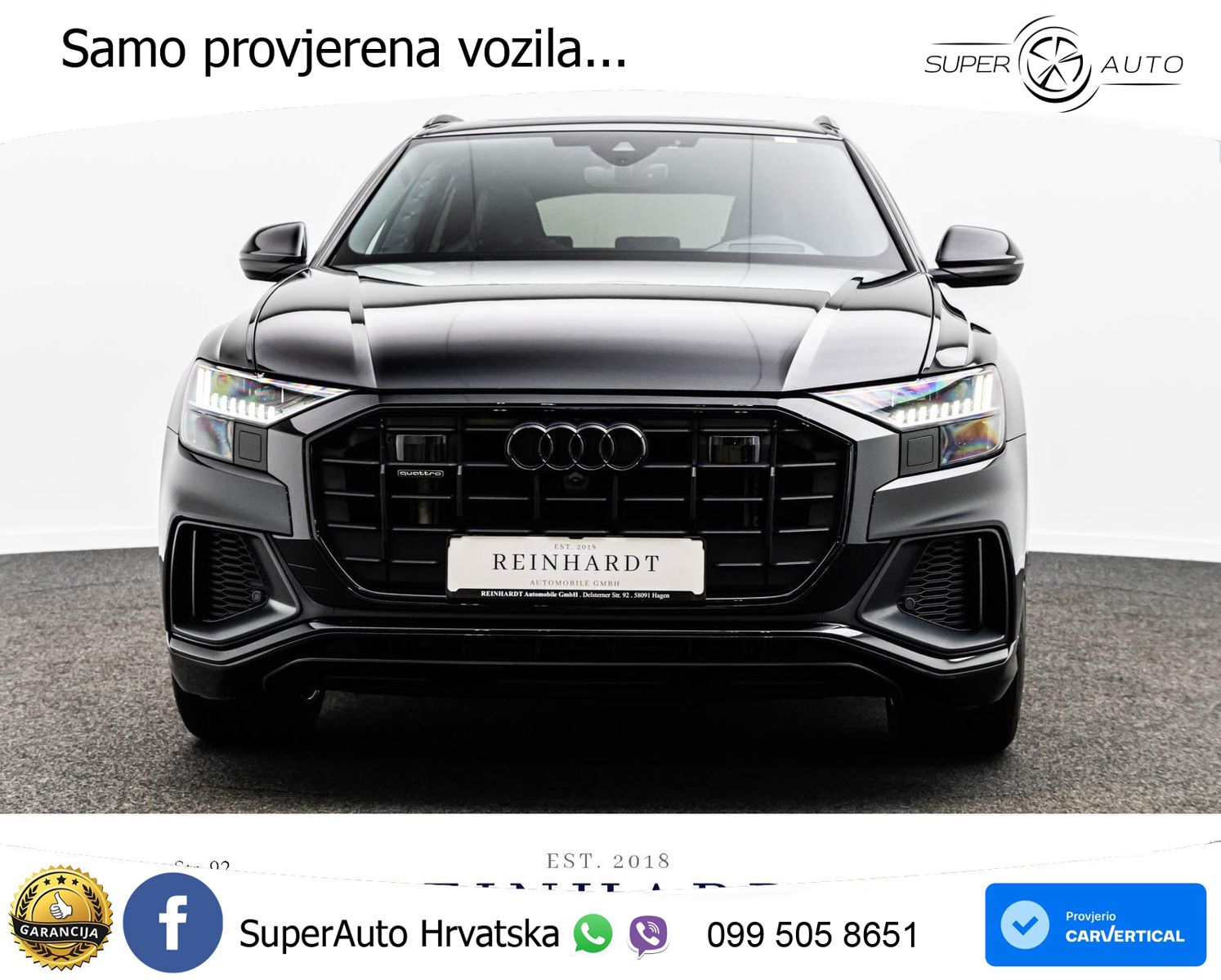 Audi Q8 60 TFSIe V6 (462 KS) quattro Tiptronic