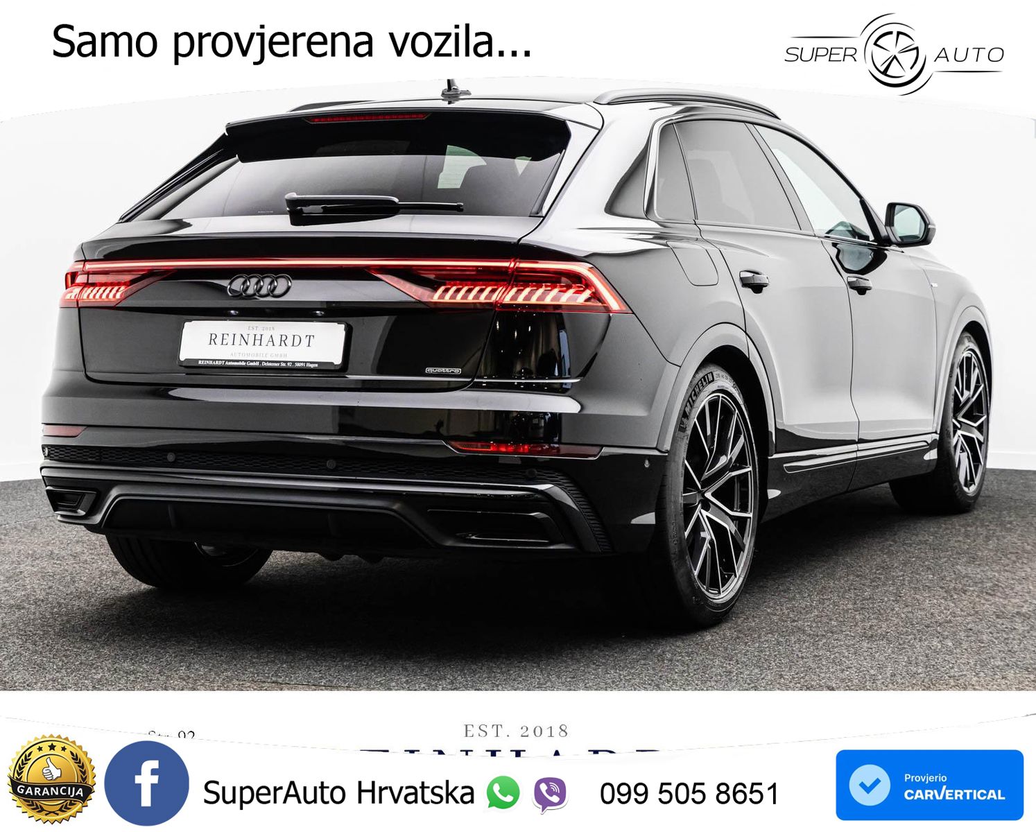 Audi Q8 60 TFSIe V6 (462 KS) quattro Tiptronic