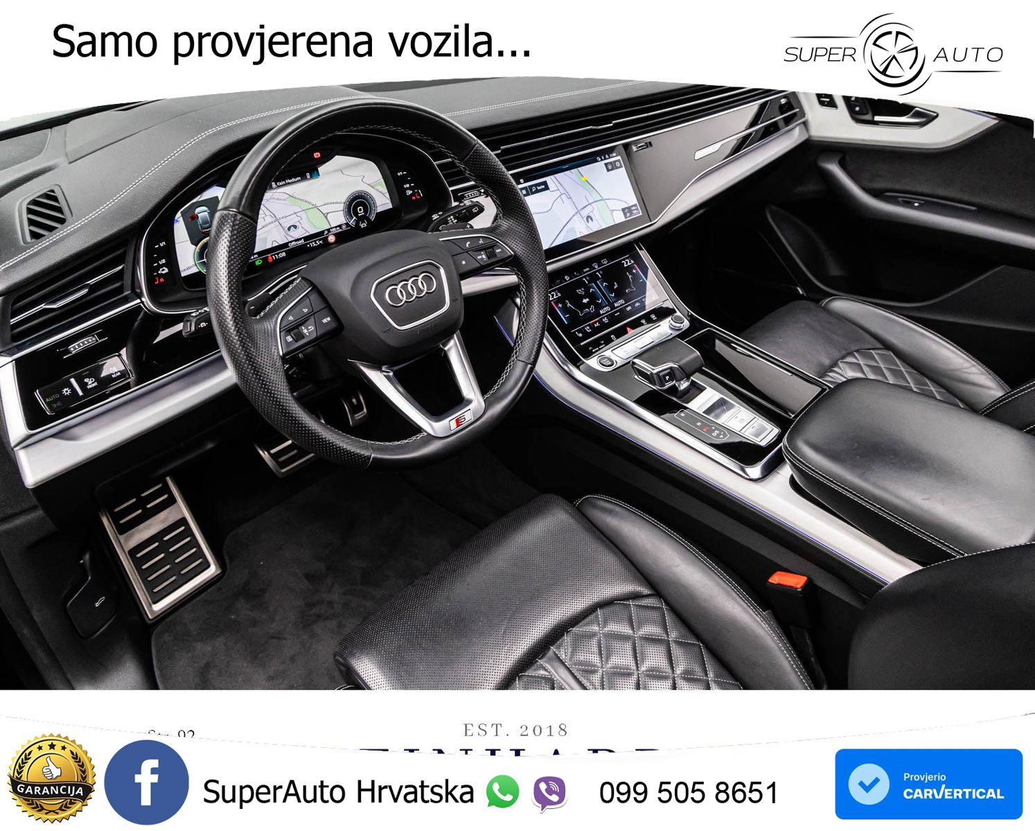 Audi Q8 60 TFSIe V6 (462 KS) quattro Tiptronic