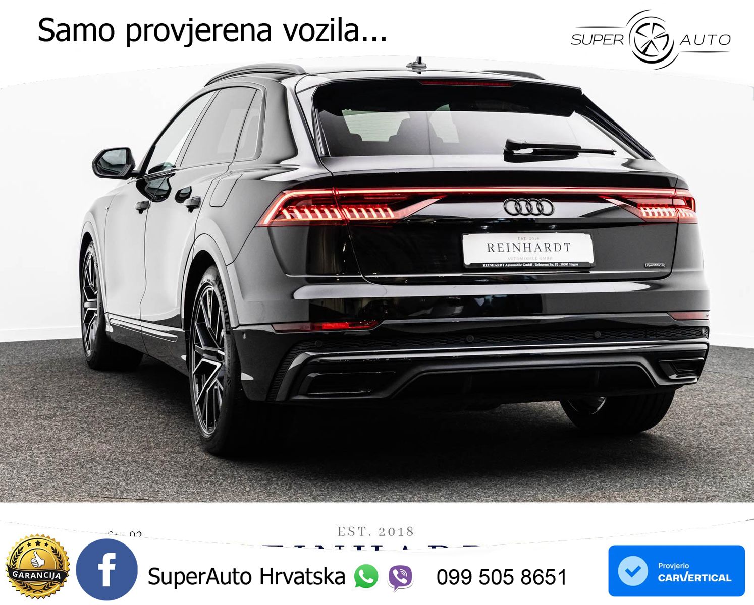 Audi Q8 60 TFSIe V6 (462 KS) quattro Tiptronic