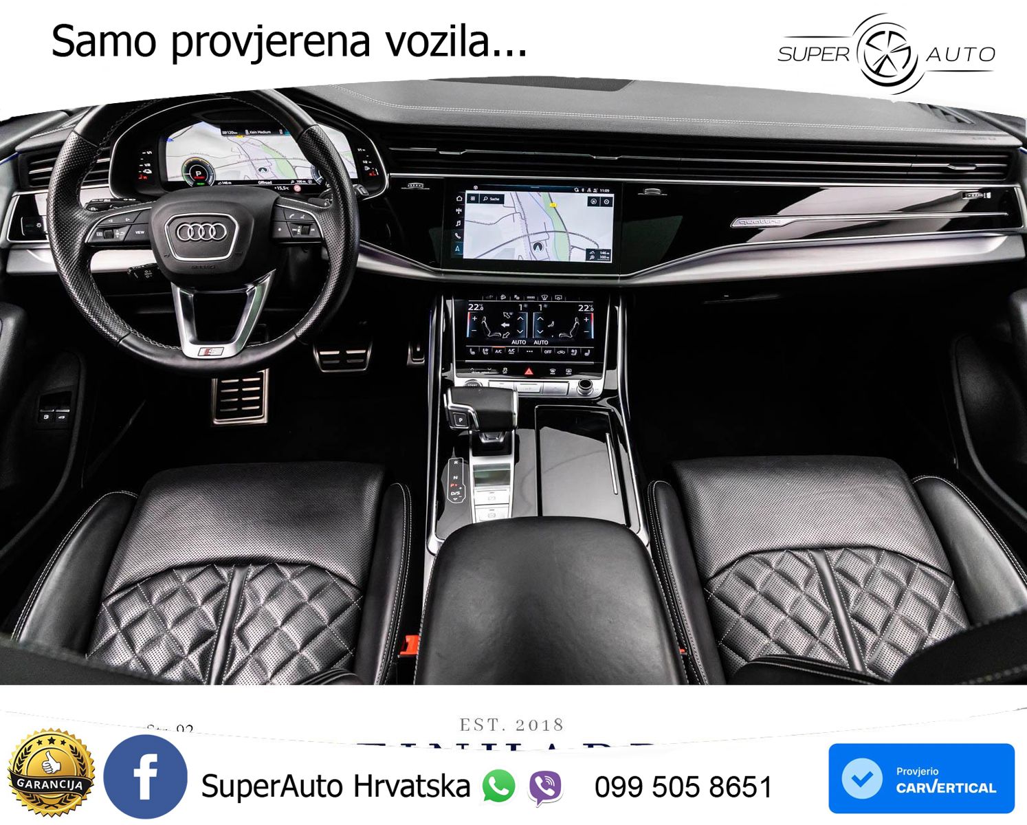 Audi Q8 60 TFSIe V6 (462 KS) quattro Tiptronic