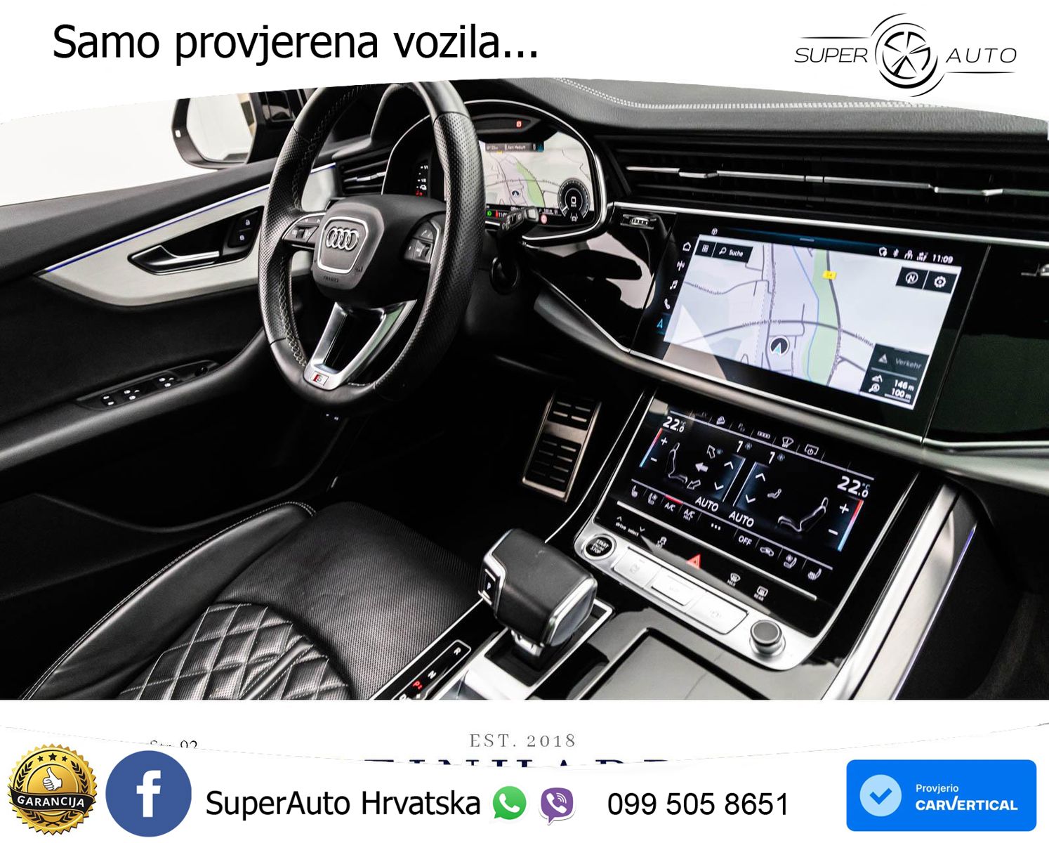 Audi Q8 60 TFSIe V6 (462 KS) quattro Tiptronic