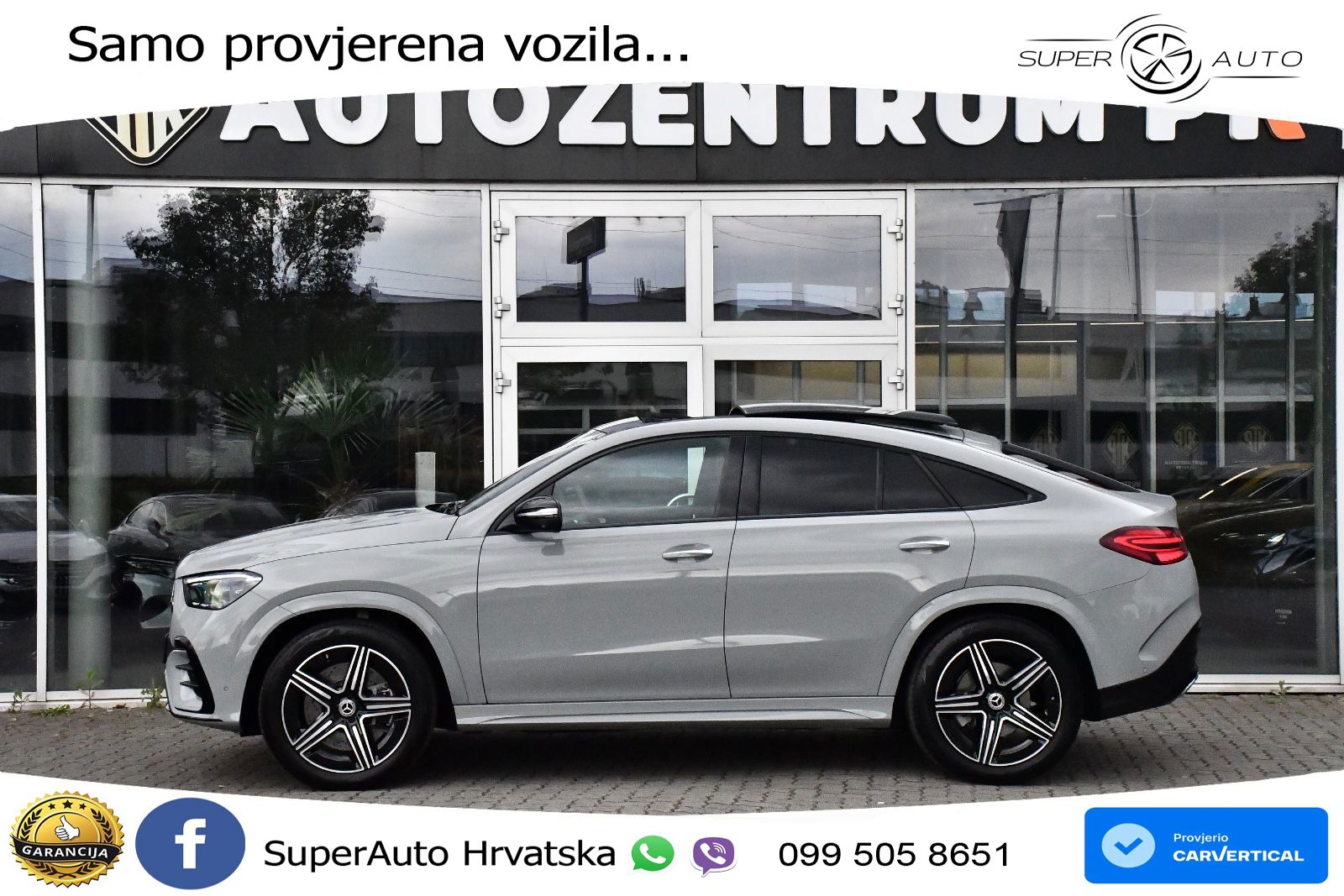 Mercedes GLE Coupe 450d (367 KS) EQ Boost 4MATIC 9G-TRONIC AMG LED+GR SJED+ACC