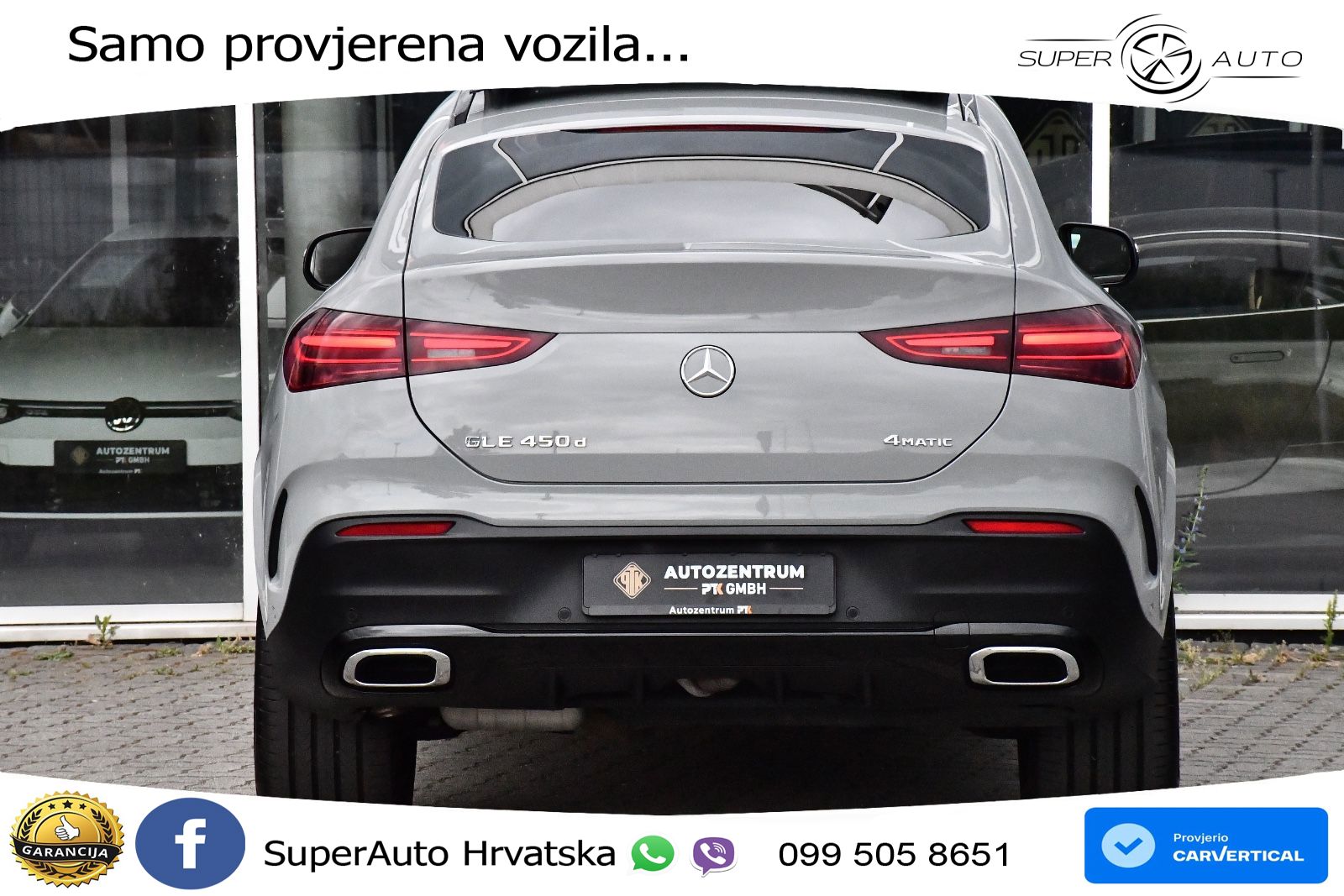 Mercedes GLE Coupe 450d (367 KS) EQ Boost 4MATIC 9G-TRONIC AMG LED+GR SJED+ACC