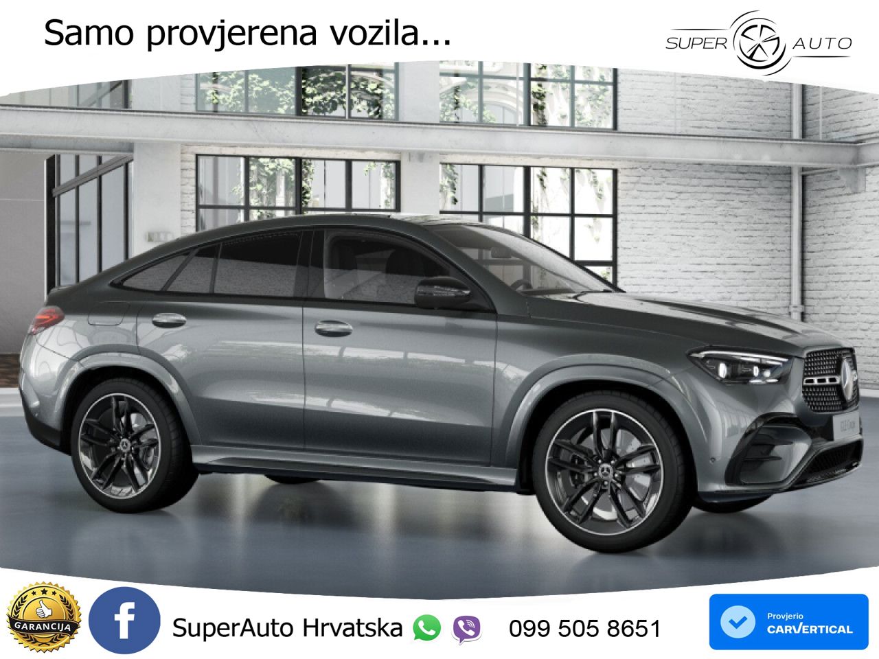 Mercedes GLE Coupe 450d (367 KS) EQ Boost 4MATIC 9G-TRONIC AMG LED+GR SJED+ACC