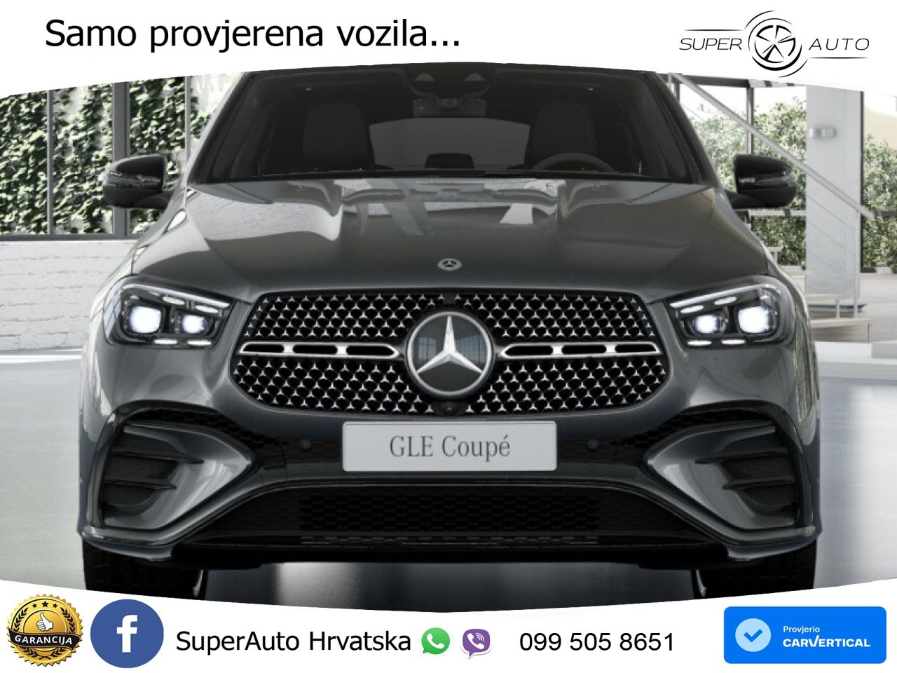 Mercedes GLE Coupe 450d (367 KS) EQ Boost 4MATIC 9G-TRONIC AMG LED+GR SJED+ACC