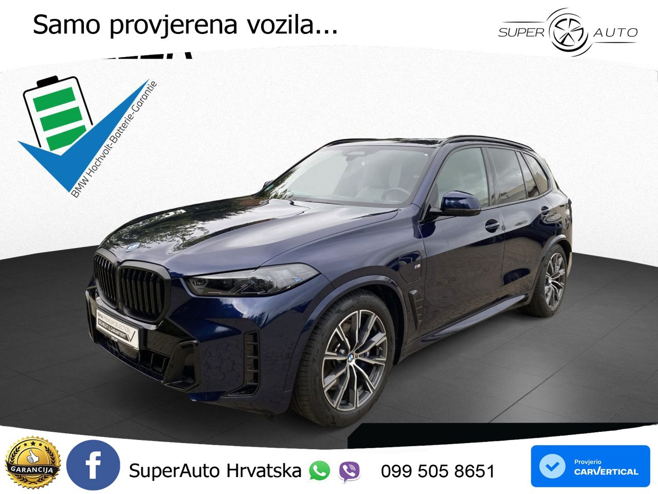 BMW X5 50e (490 KS) xDrive Steptronic LED+GR SJED+ACC
