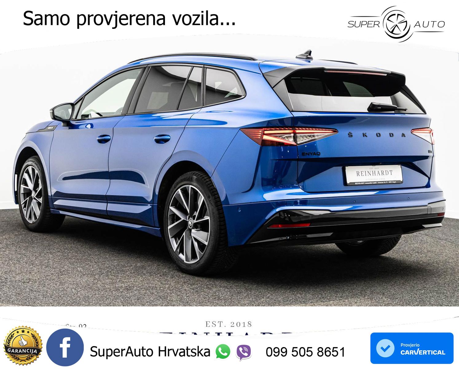 Škoda Enyaq iV 85x 82 kWh (286 KS) AWD