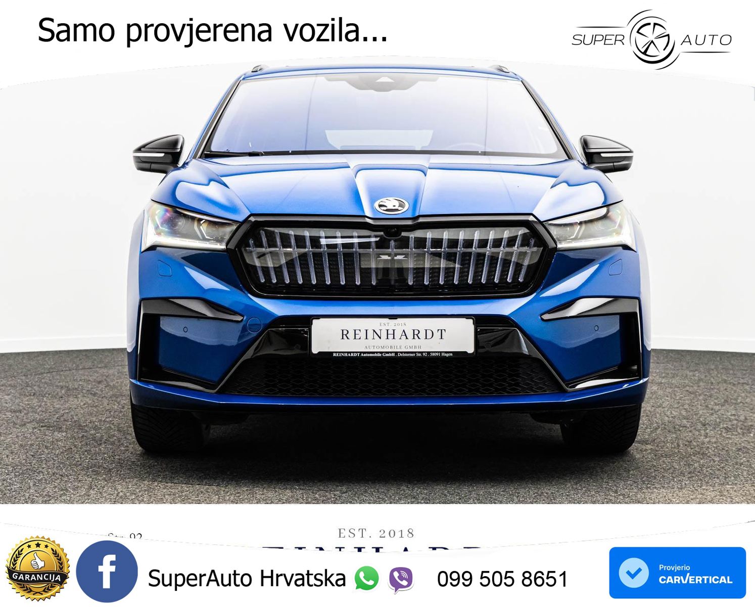 Škoda Enyaq iV 85x 82 kWh (286 KS) AWD
