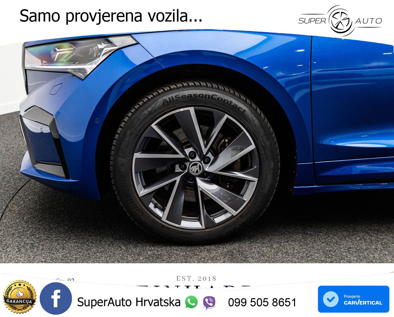 Škoda Enyaq iV 85x 82 kWh (286 KS) AWD