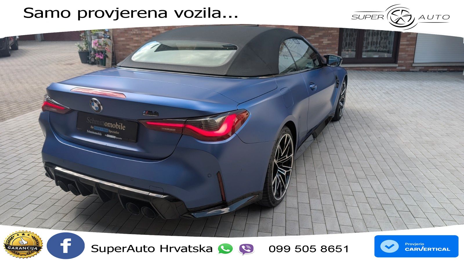 BMW M4 Convertible Competition 3.0 (510 KS) xDrive Steptronic