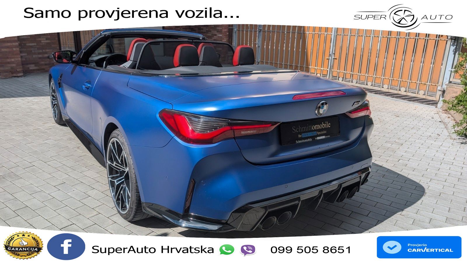 BMW M4 Convertible Competition 3.0 (510 KS) xDrive Steptronic