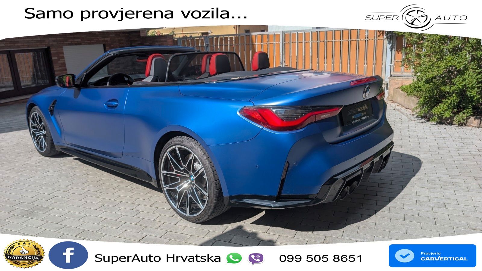 BMW M4 Convertible Competition 3.0 (510 KS) xDrive Steptronic