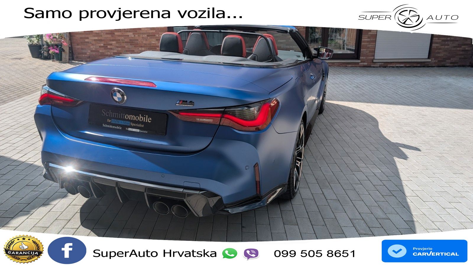 BMW M4 Convertible Competition 3.0 (510 KS) xDrive Steptronic
