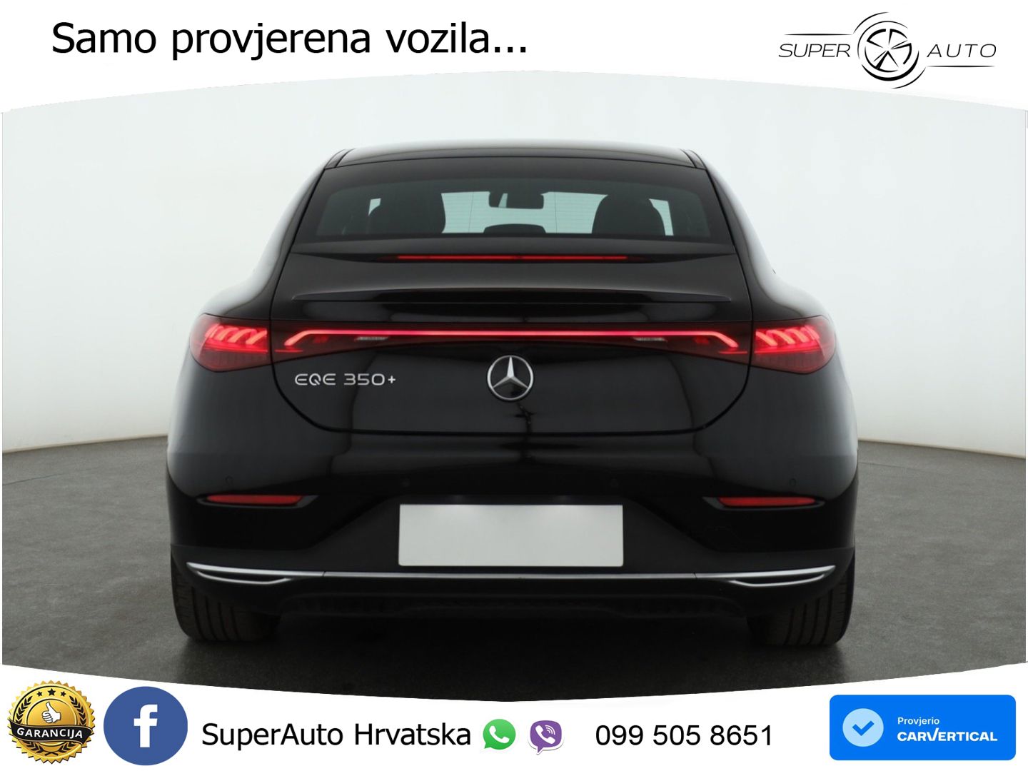 Mercedes EQE 350 98 kWh (292 KS)