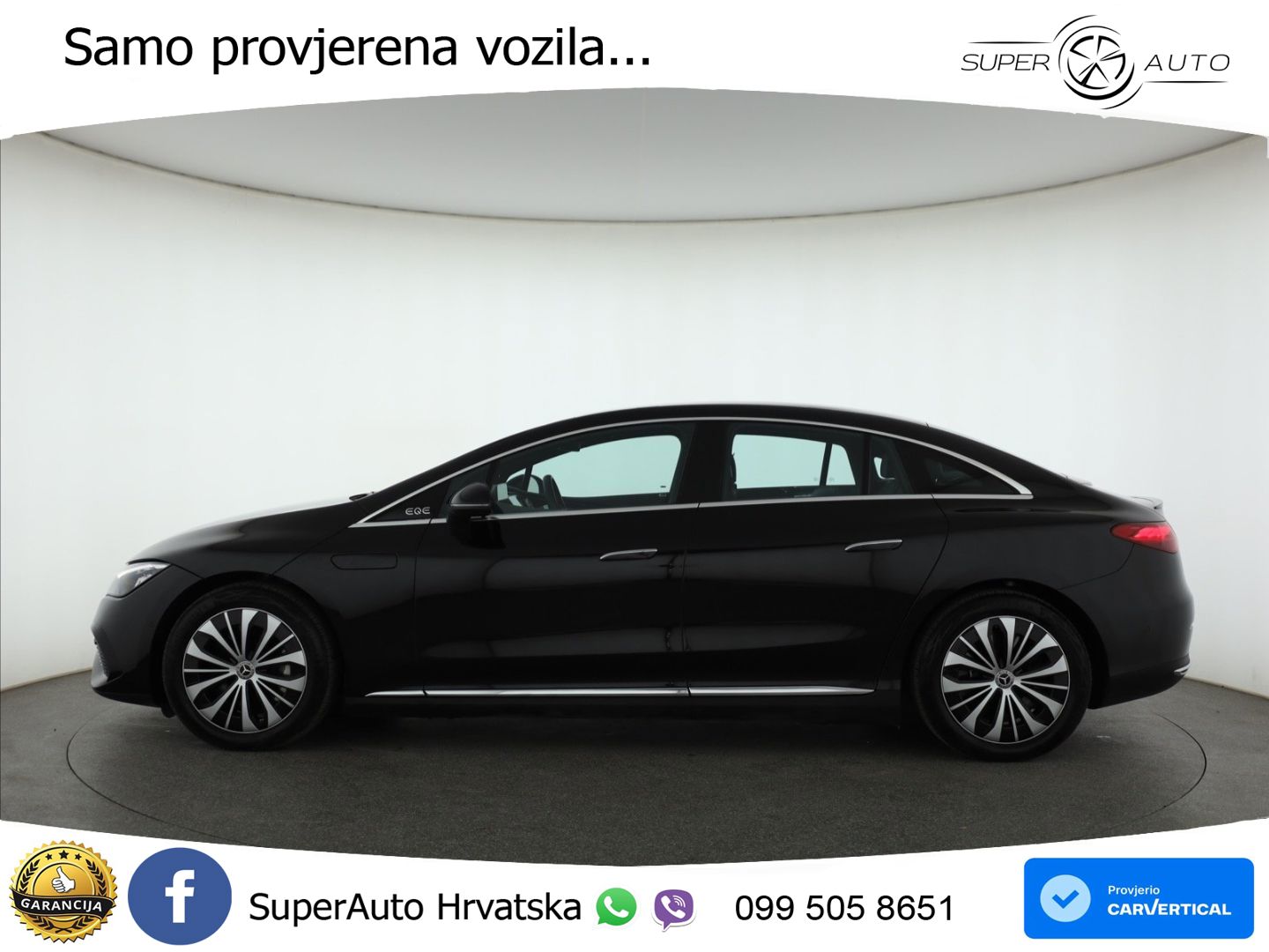 Mercedes EQE 350 98 kWh (292 KS)