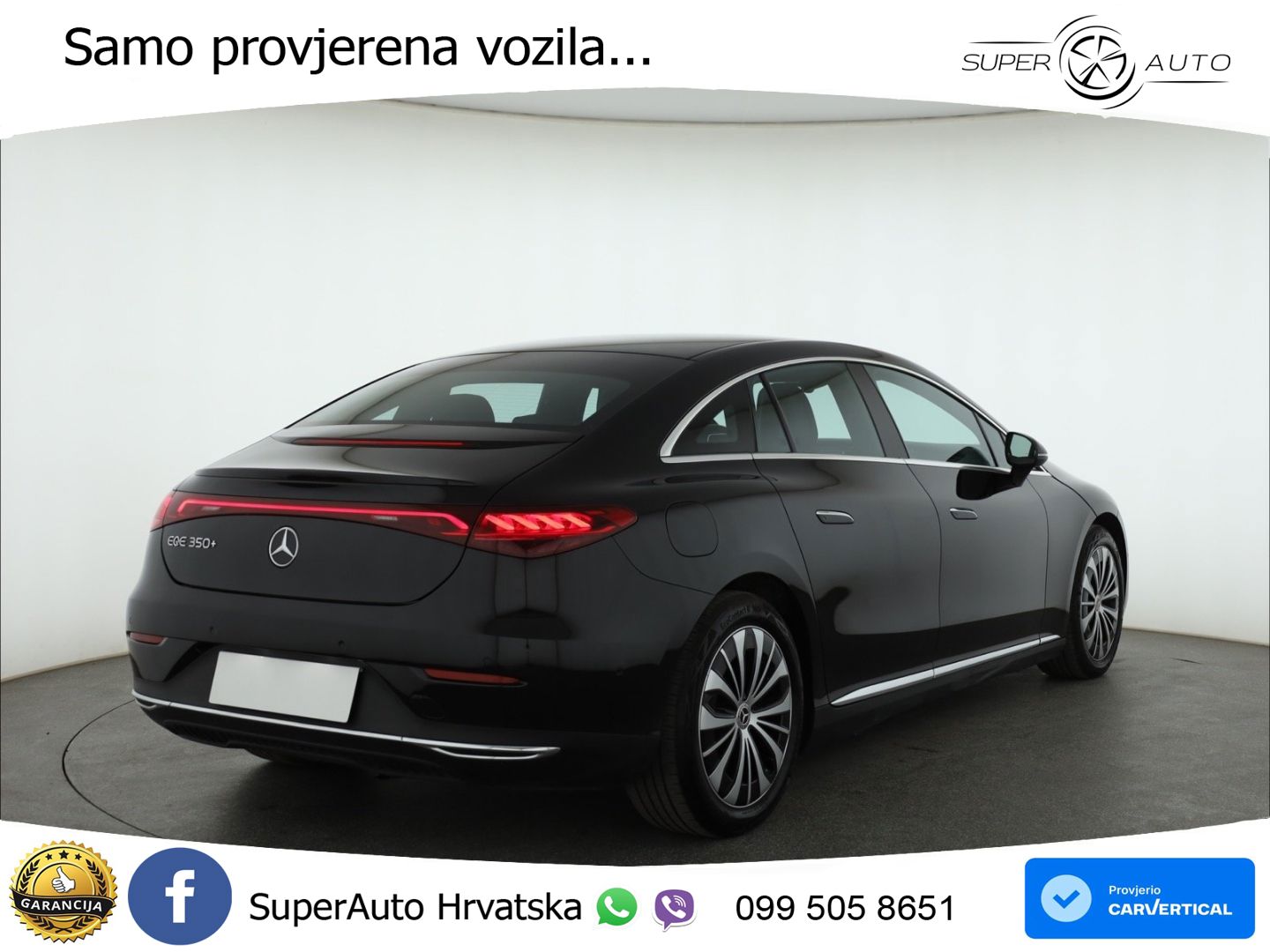 Mercedes EQE 350 98 kWh (292 KS)