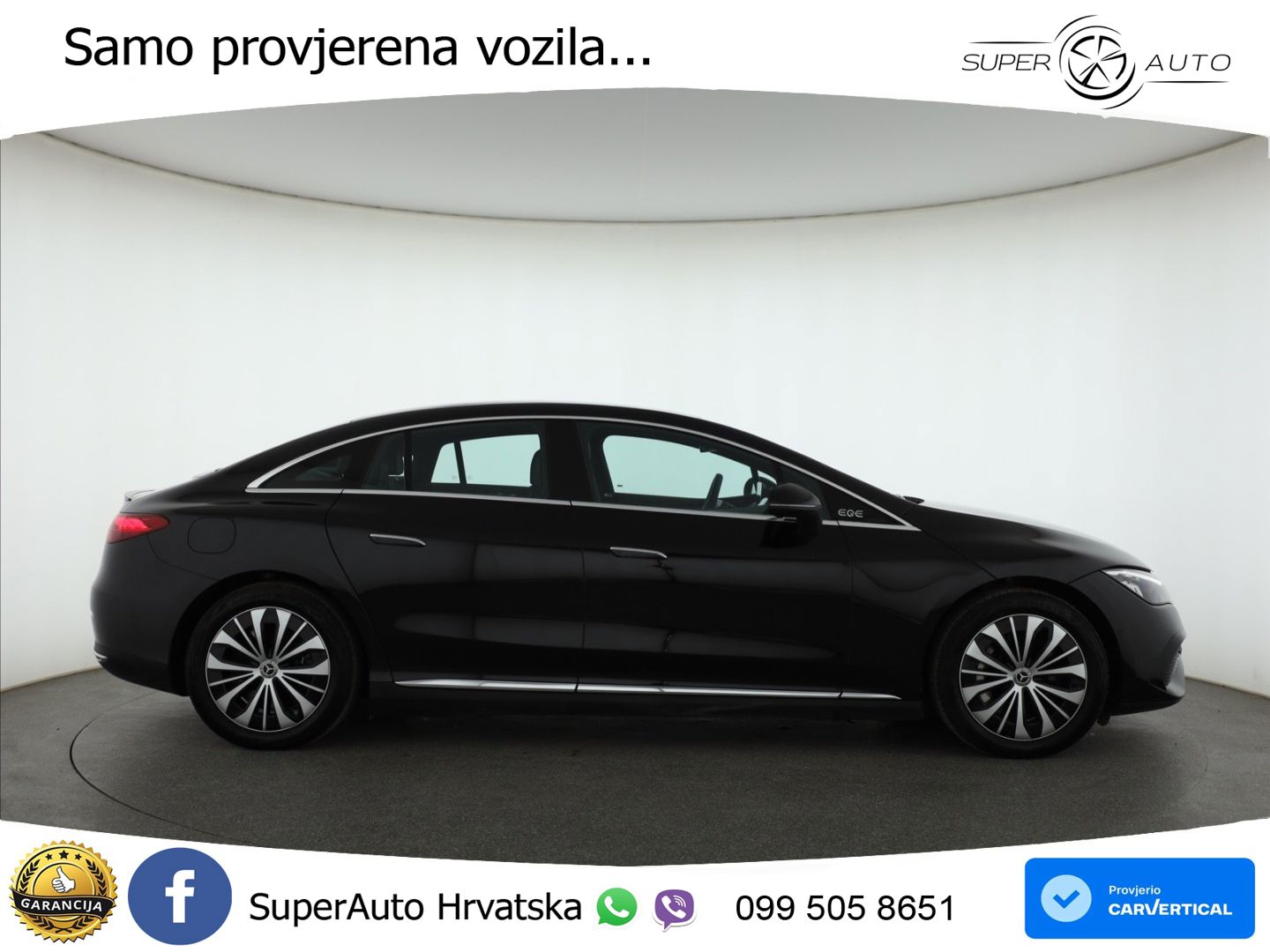 Mercedes EQE 350 98 kWh (292 KS)
